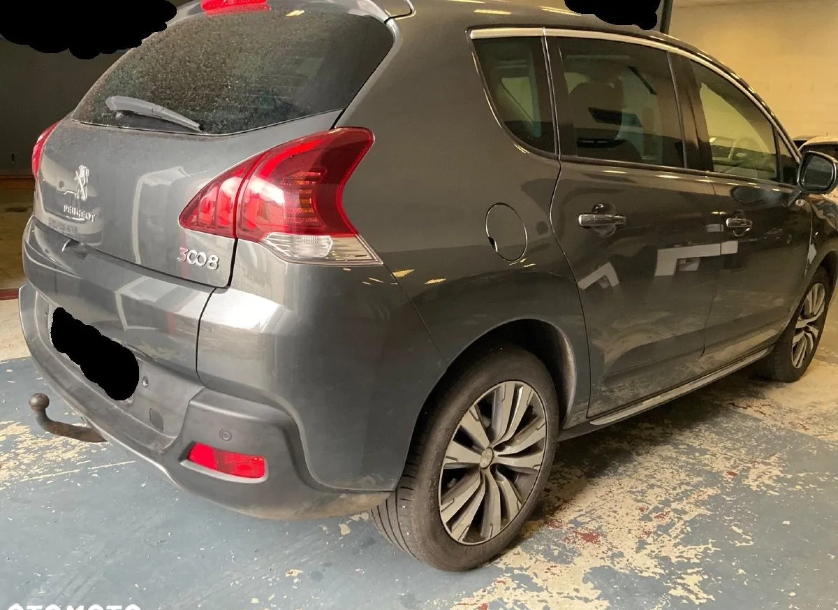 Peugeot 3008 cena 35900 przebieg: 166753, rok produkcji 2014 z Miastko małe 154
